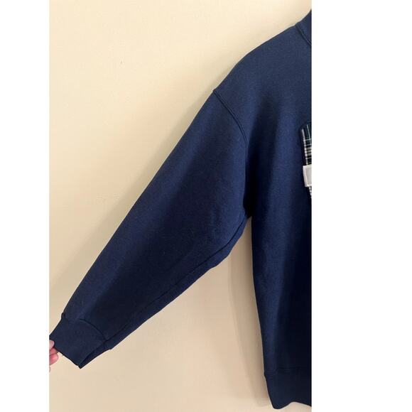 Vintage 90s UC Berkeley Cal Berkeley Bears Applique Crewneck Sweatshirt Medium - Picture 4 of 6